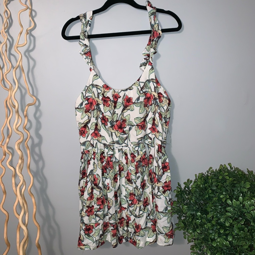 Free People Floral Ruffled Dress ⚡️